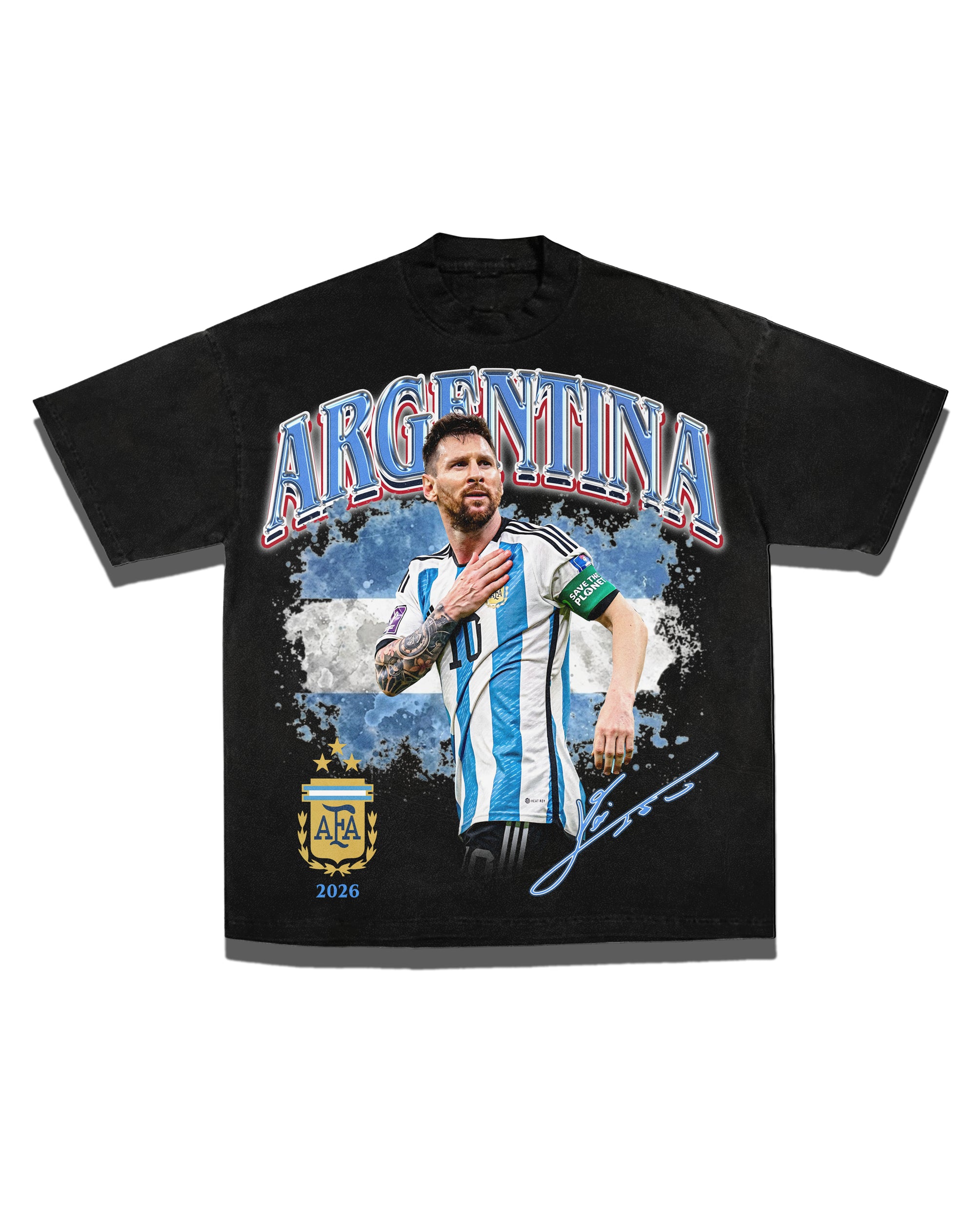 Argentina Retro Black