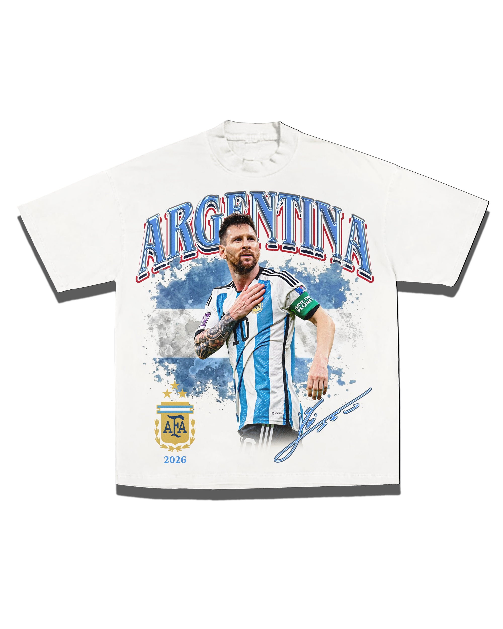 Argentina Retro White