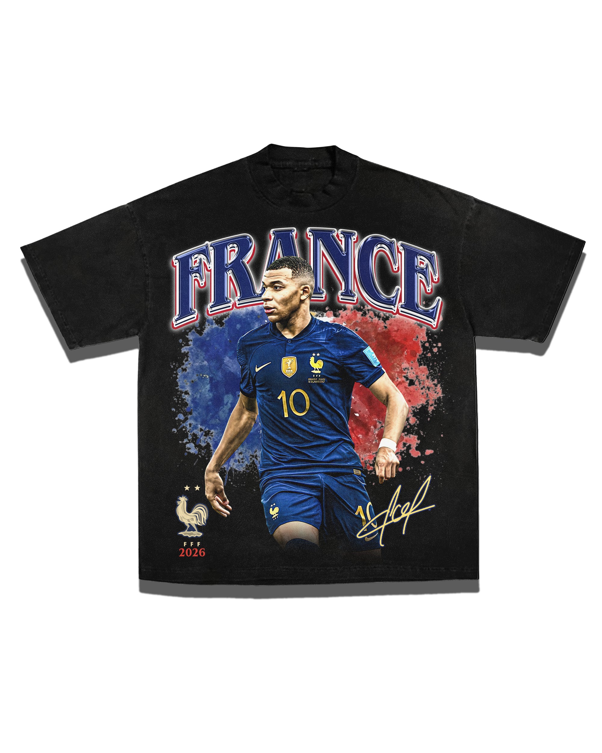 France Retro Black