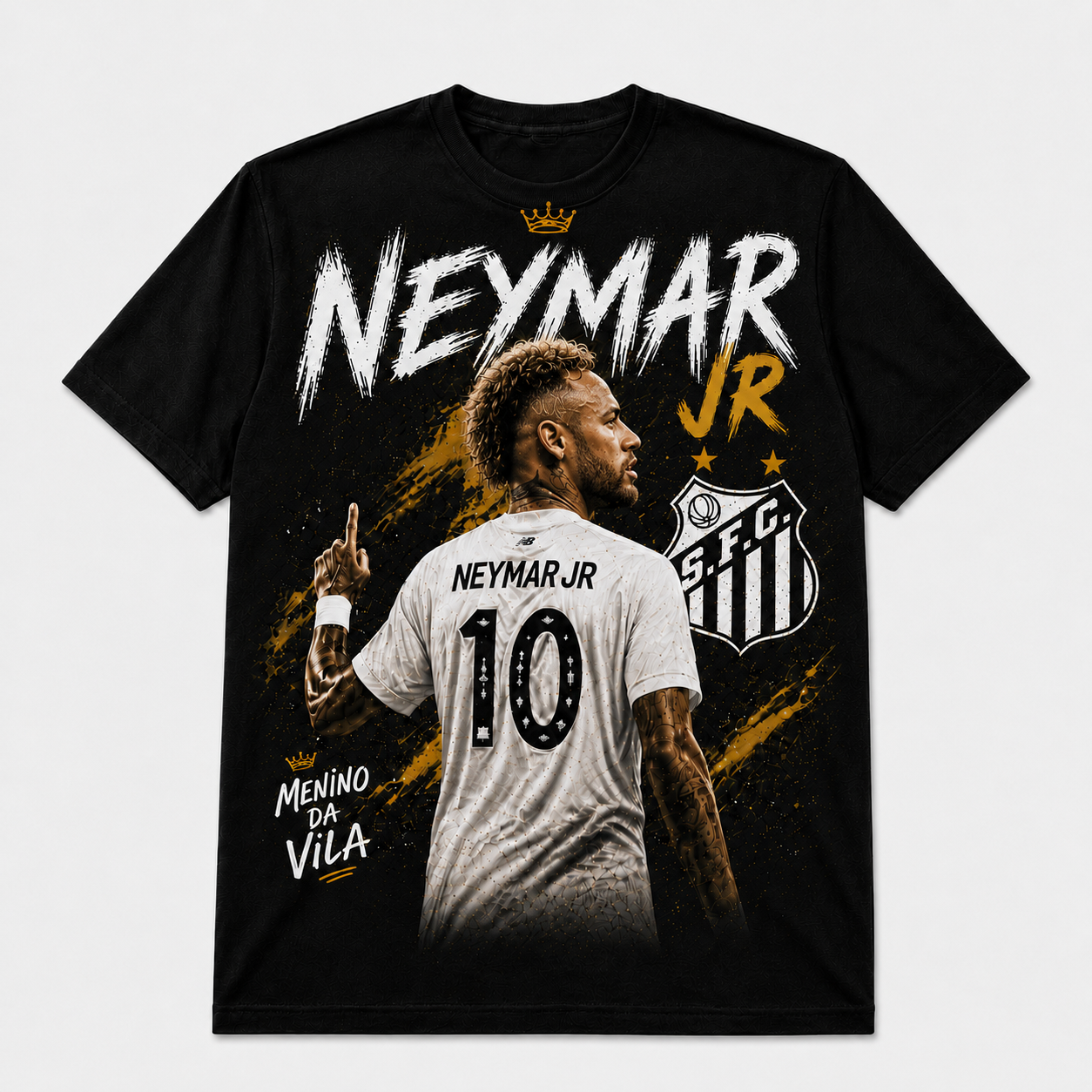 Neymar Retro Black